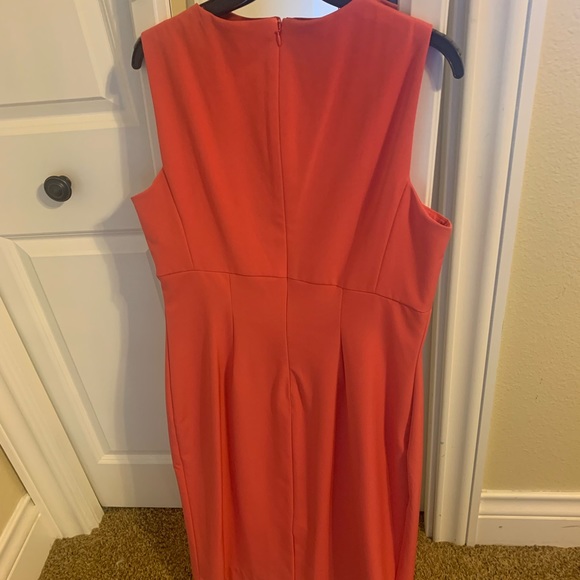 Antonio Melani coral/pink sleeveless dress new - Picture 2 of 7